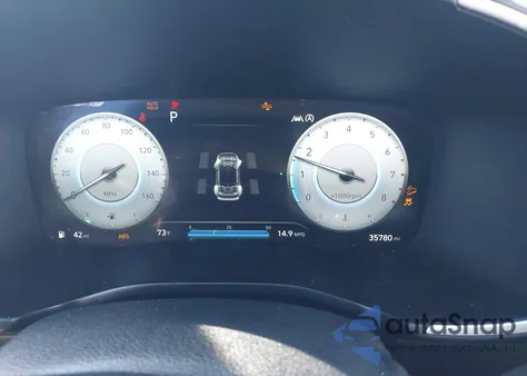 2022 Hyundai Santa Fe Sel из США, поврежденный, VIN 5NMS3DAJ6NH442786